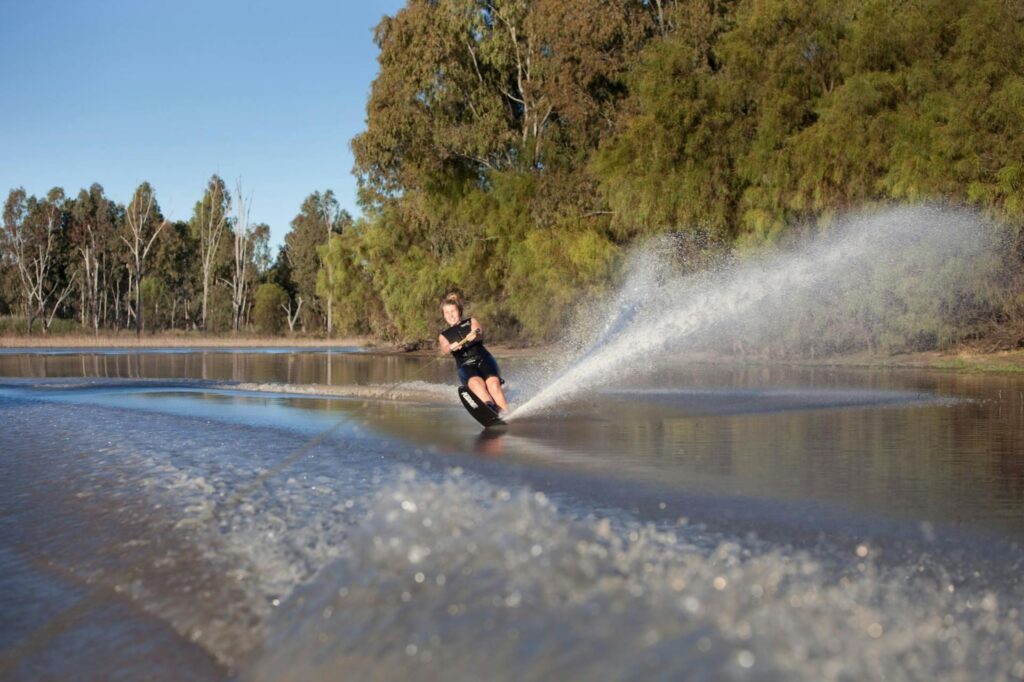 Water Skiing Chinchilla Weir
