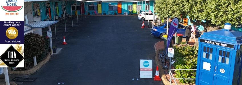 Acacia Motel Chinchilla Drone Shot Acacia Motel Chinchilla Drone Shot